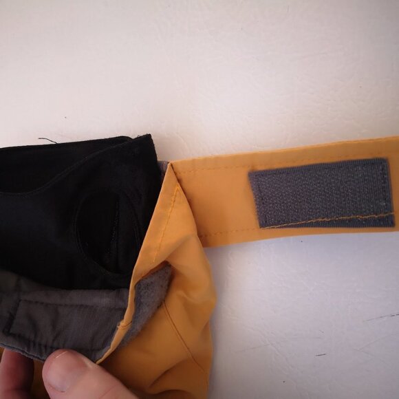 Outer Boundary Smartech Ladies Size Medium Gold & Grey Jacket with Packable Hood - Picture 8 of 15